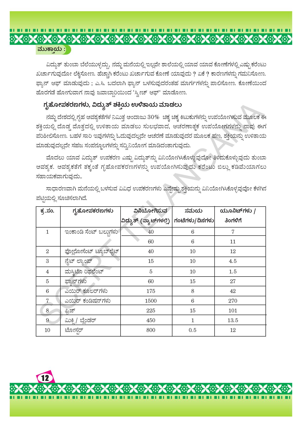 TS SCERT Class 9 Social Environmental Education (Kannada Medium) Text Book - Page 20