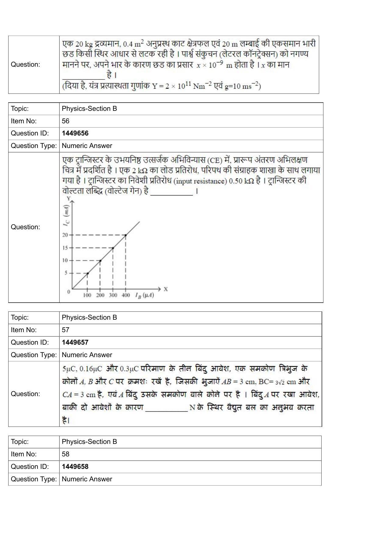 JEE Mains 2022: BTech Hindi (Shift 2) 26-07-2022 Question Paper - Page 20
