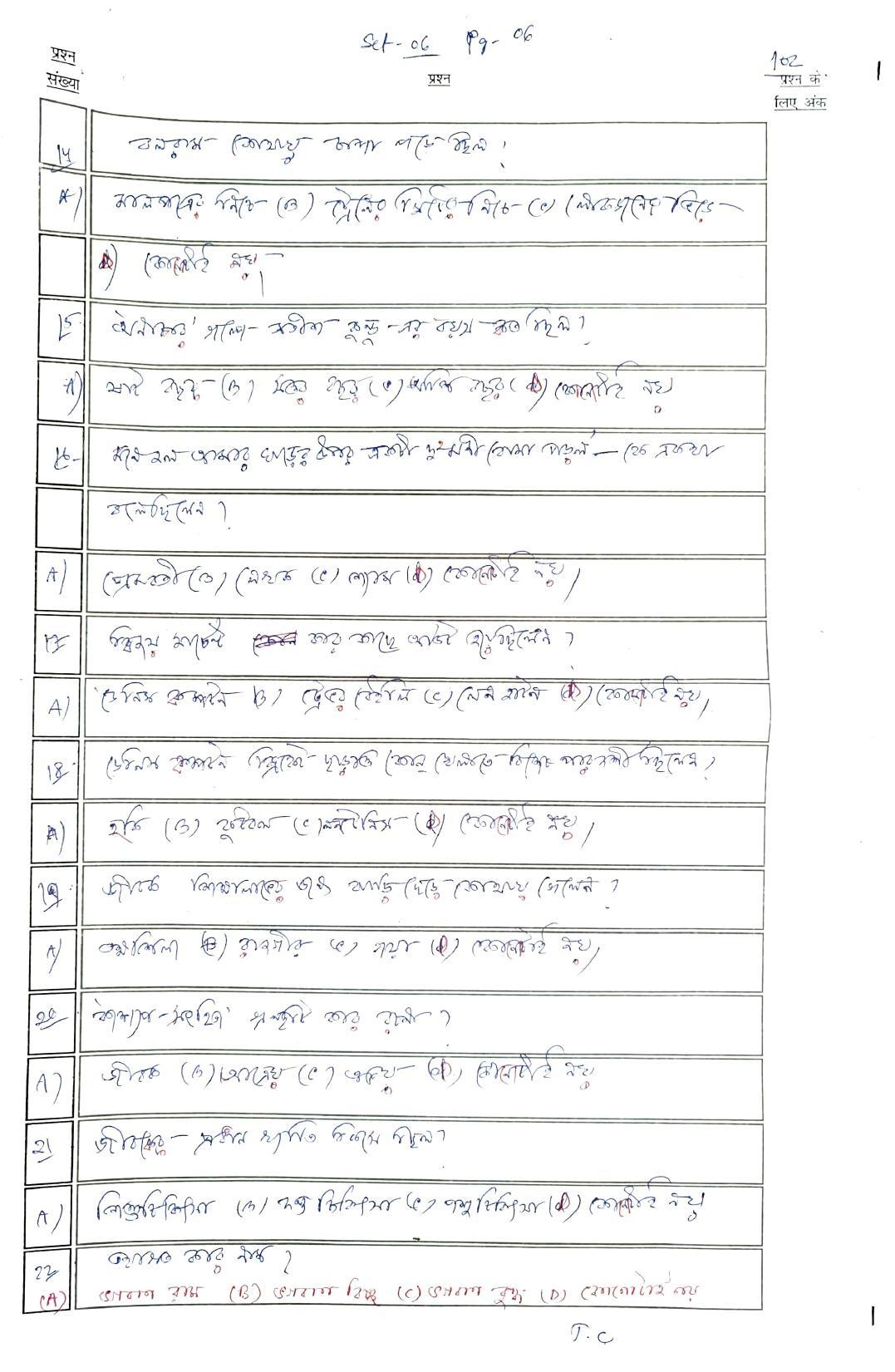 Bihar Board 10th Bangla Model Paper 2023 - Page 6