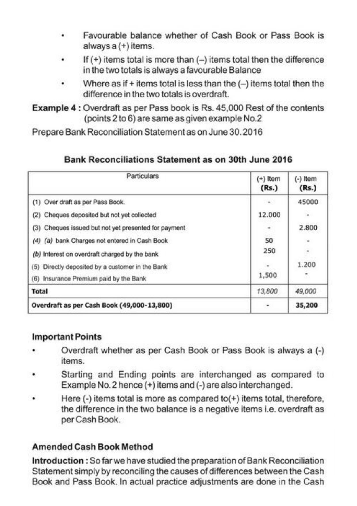 Class 11 Notes, Question & Practice Paper - Accountancy (Topic 4 : Preparation of Bank Reconciliation Statement Ledger and Trial Balance) - Page 9