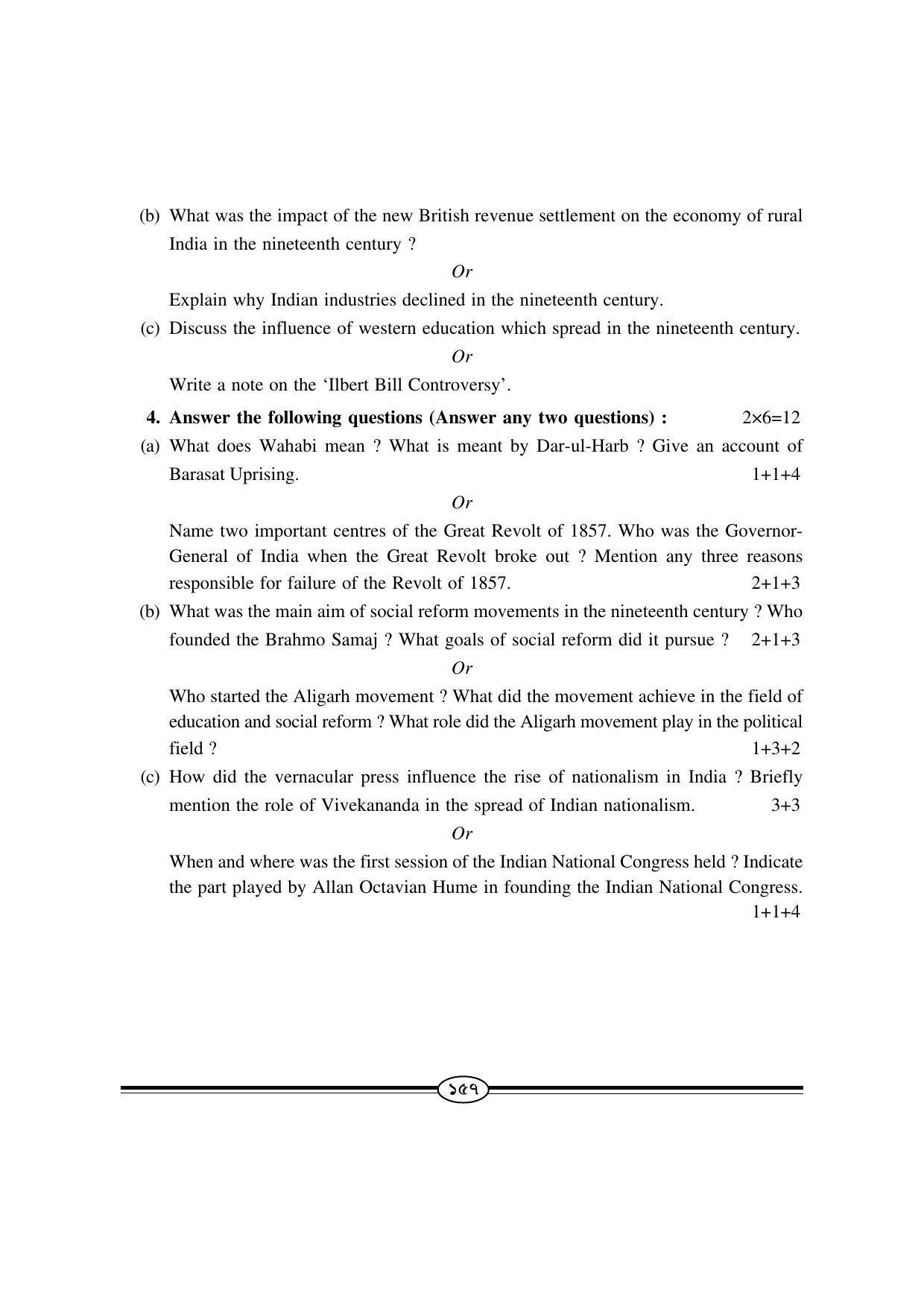 WBBSE Class X Syllabus (History) - Page 26
