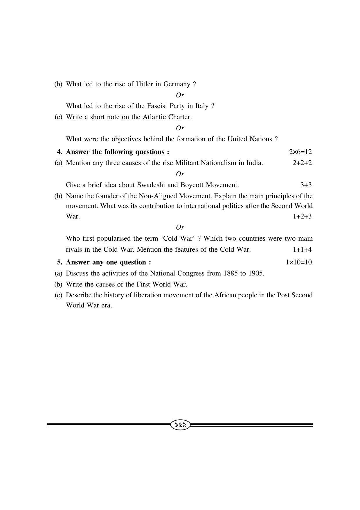 WBBSE Class X Syllabus (History) - Page 28