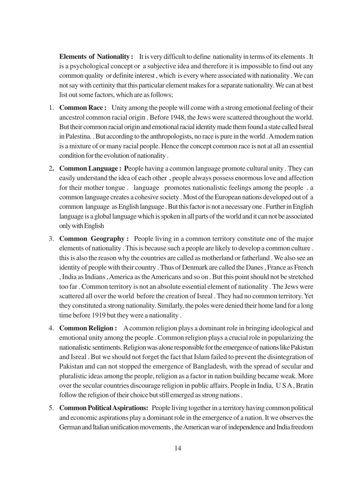 TS SCERT Inter 1st Year Political Science-Book-1 Path 1 (English Medium) Text Book - Page 20
