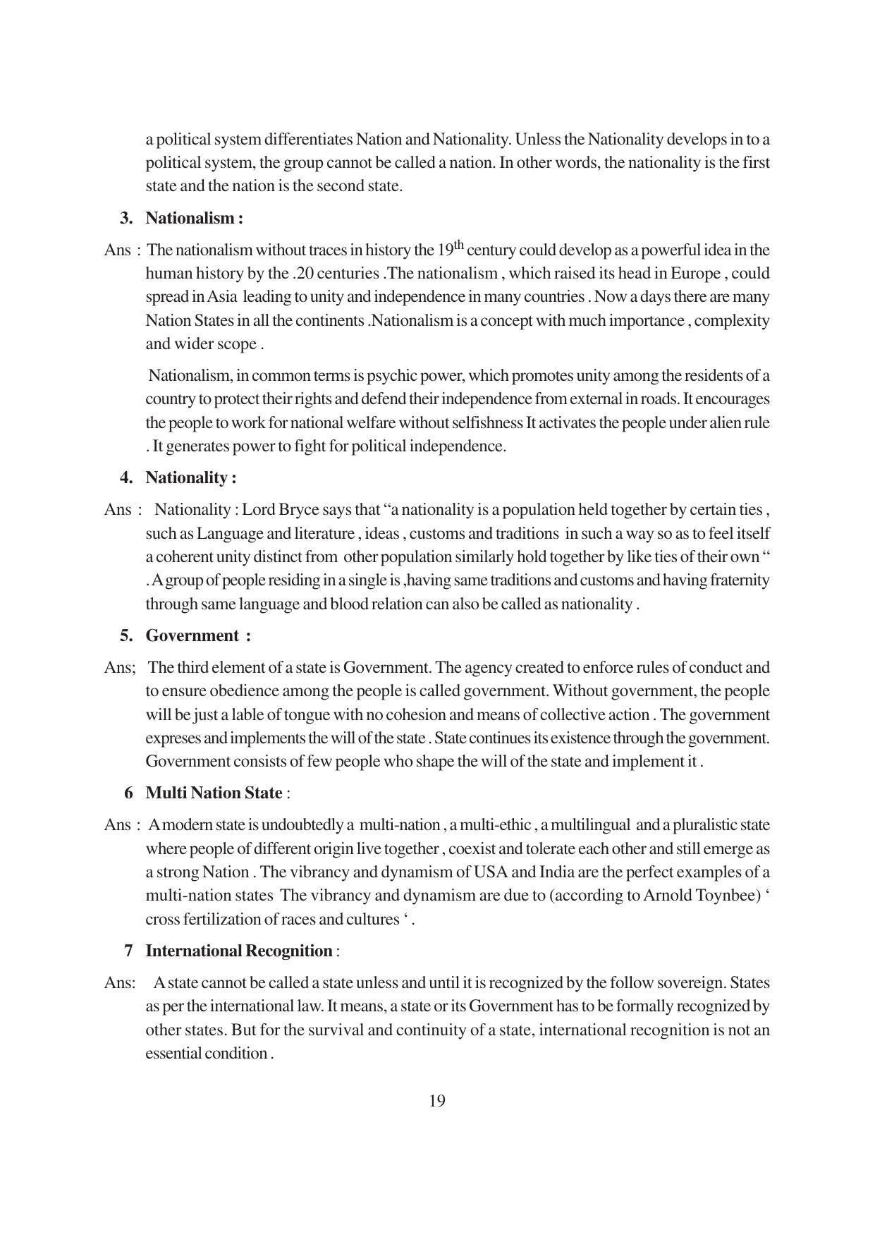TS SCERT Inter 1st Year Political Science-Book-1 Path 1 (English Medium) Text Book - Page 25