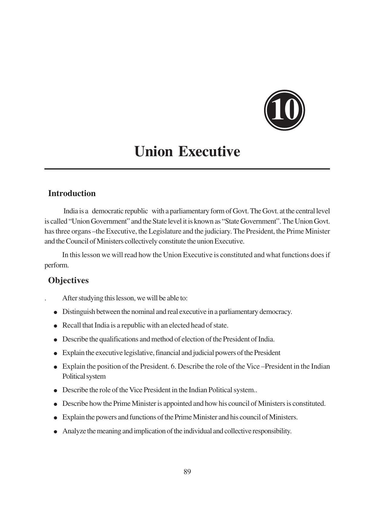 TS SCERT Inter 1st Year Political Science-Book-1 Path 1 (English Medium) Text Book - Page 95