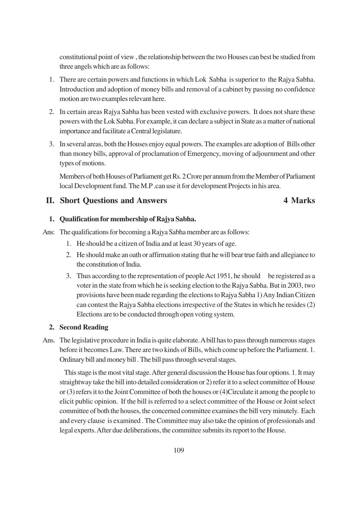 TS SCERT Inter 1st Year Political Science-Book-1 Path 1 (English Medium) Text Book - Page 115