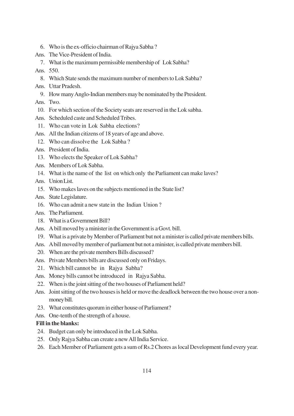 TS SCERT Inter 1st Year Political Science-Book-1 Path 1 (English Medium) Text Book - Page 120