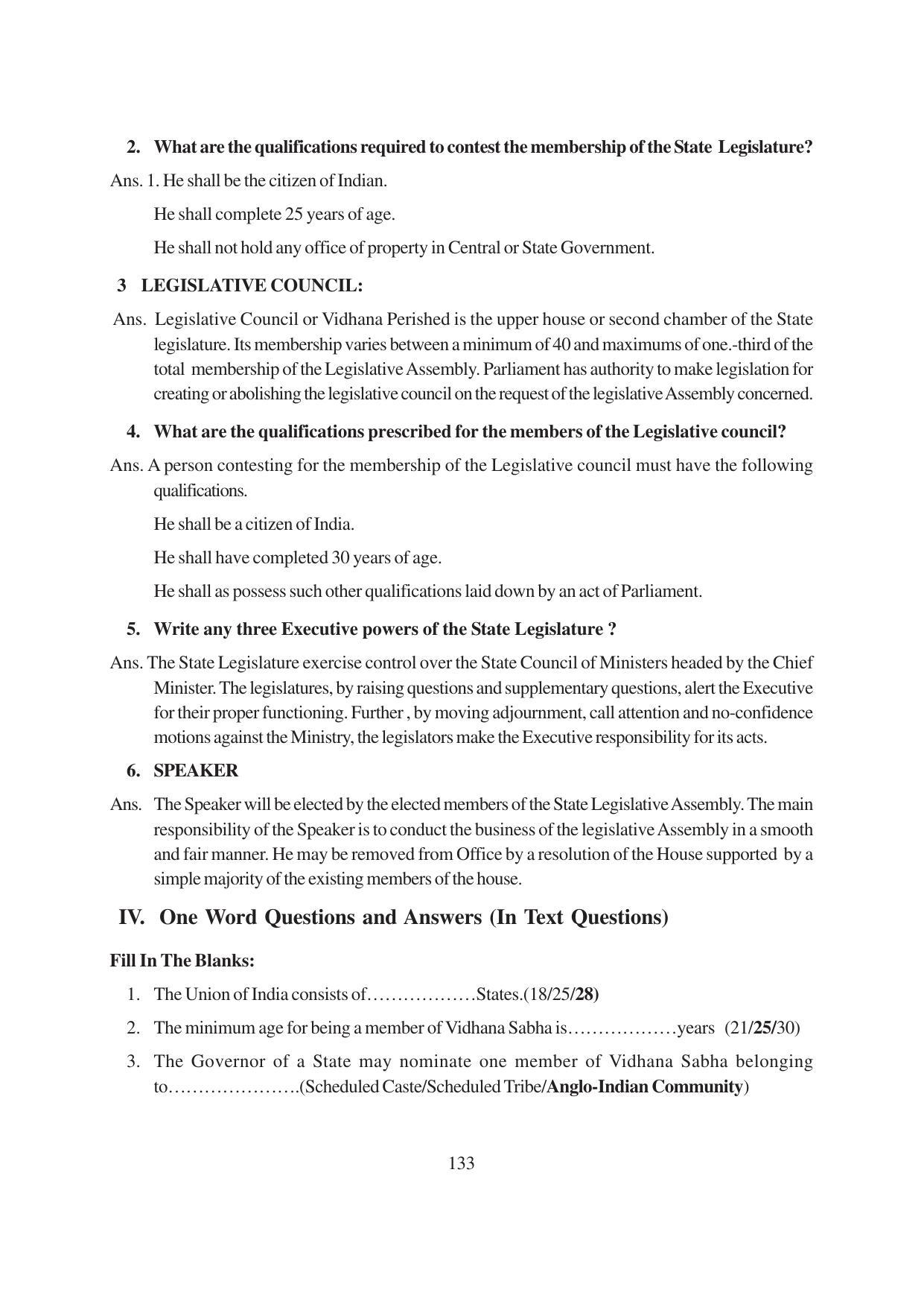 TS SCERT Inter 1st Year Political Science-Book-1 Path 1 (English Medium) Text Book - Page 139