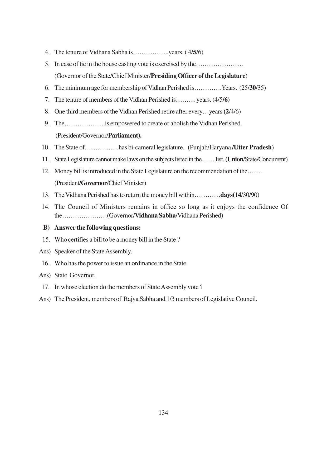 TS SCERT Inter 1st Year Political Science-Book-1 Path 1 (English Medium) Text Book - Page 140