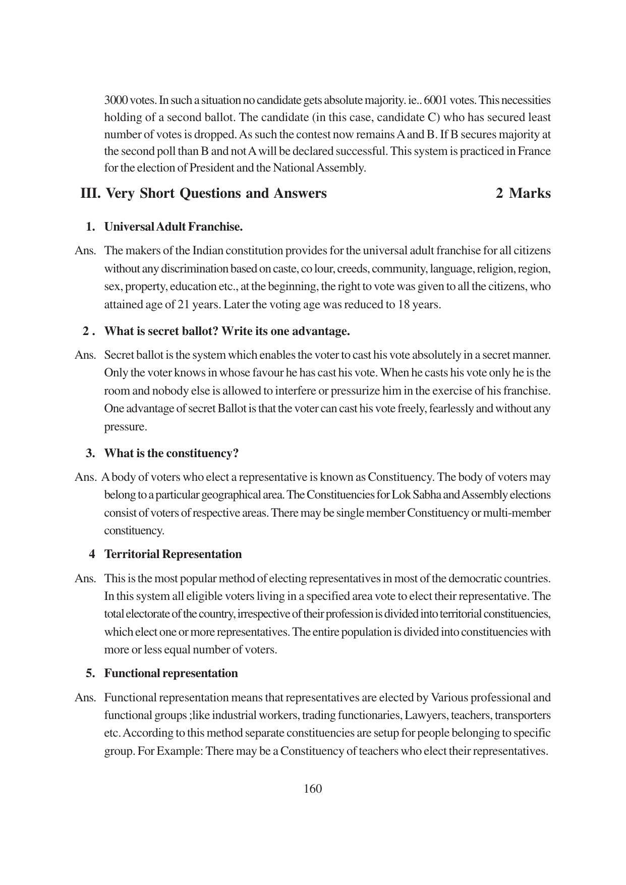 TS SCERT Inter 1st Year Political Science-Book-1 Path 1 (English Medium) Text Book - Page 166