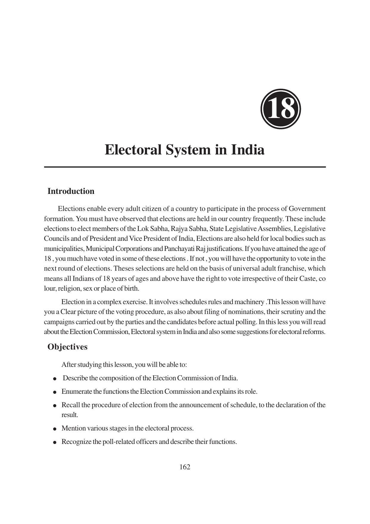 TS SCERT Inter 1st Year Political Science-Book-1 Path 1 (English Medium) Text Book - Page 168
