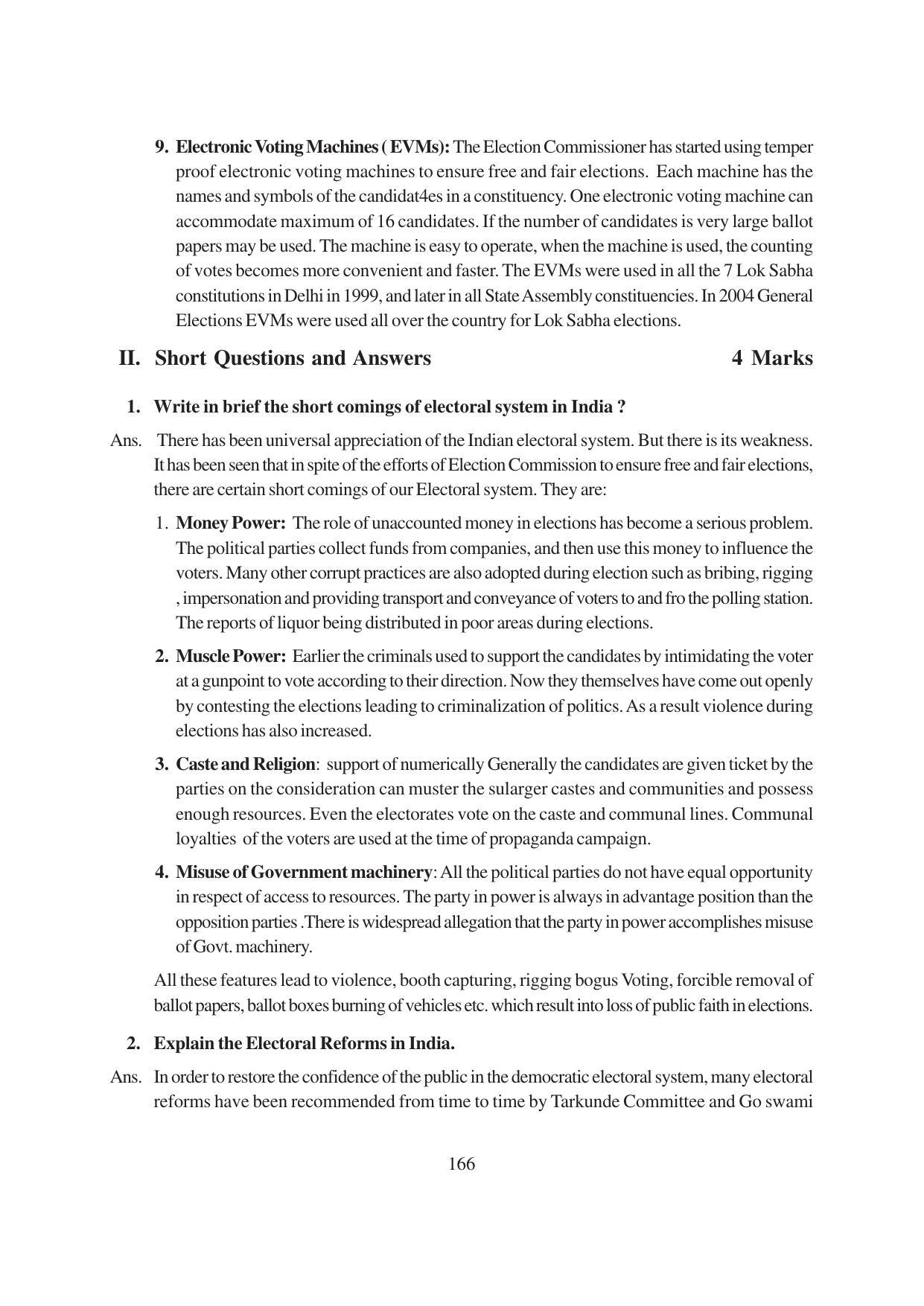TS SCERT Inter 1st Year Political Science-Book-1 Path 1 (English Medium) Text Book - Page 172