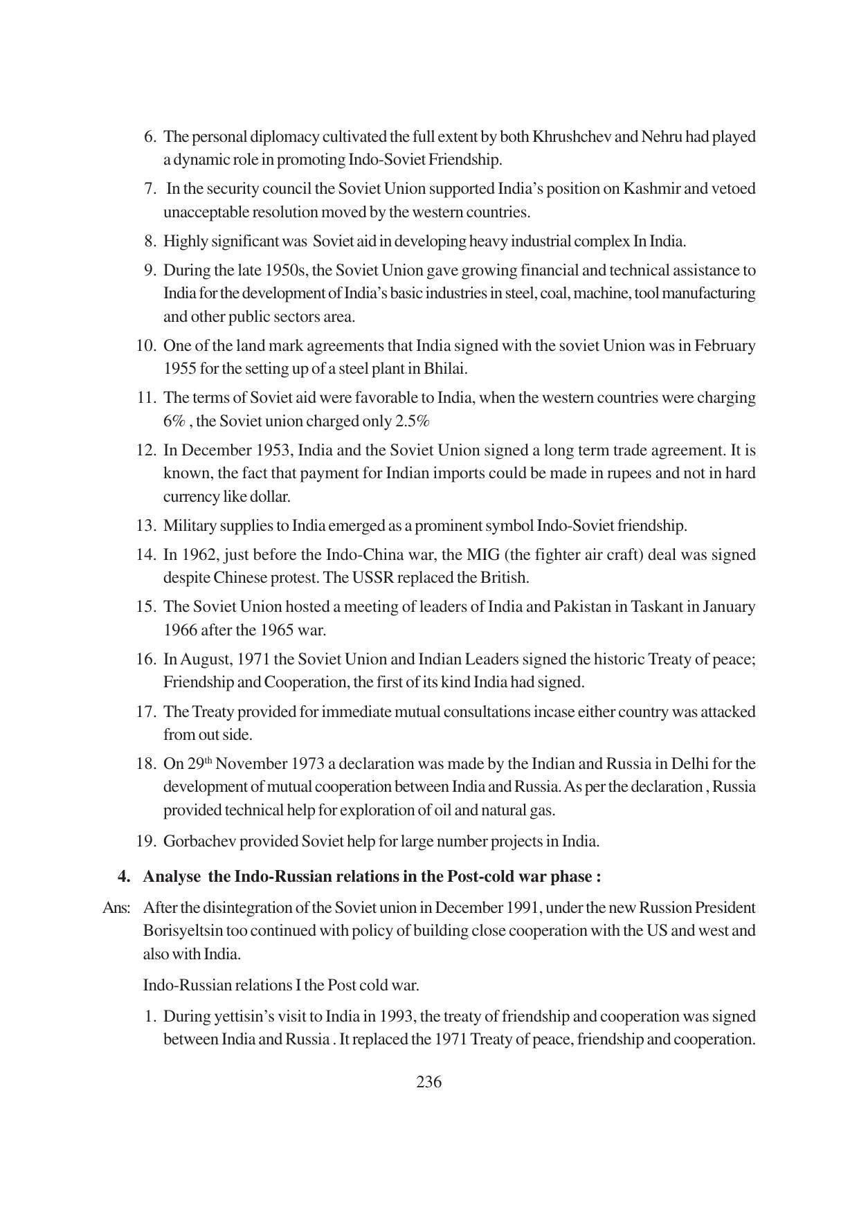TS SCERT Inter 1st Year Political Science-Book-1 Path 1 (English Medium) Text Book - Page 242