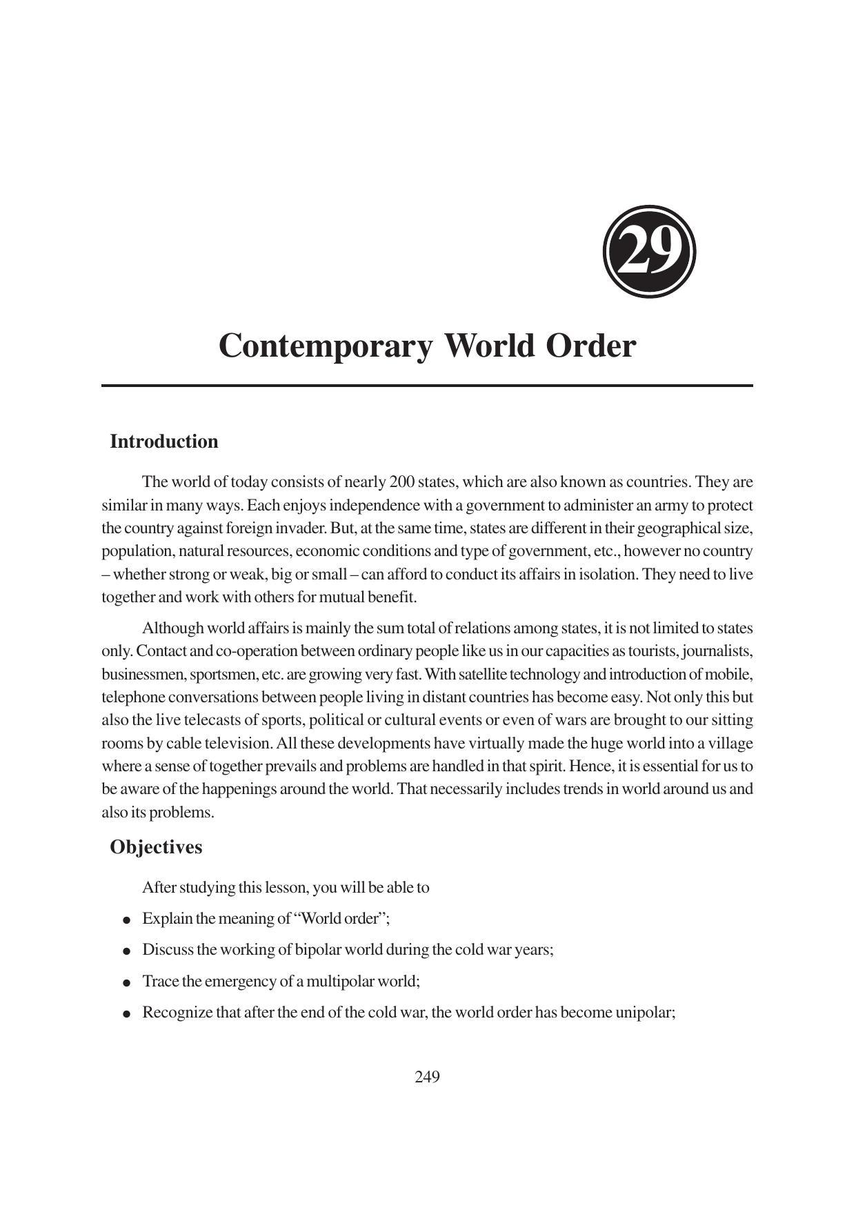 TS SCERT Inter 1st Year Political Science-Book-1 Path 1 (English Medium) Text Book - Page 255