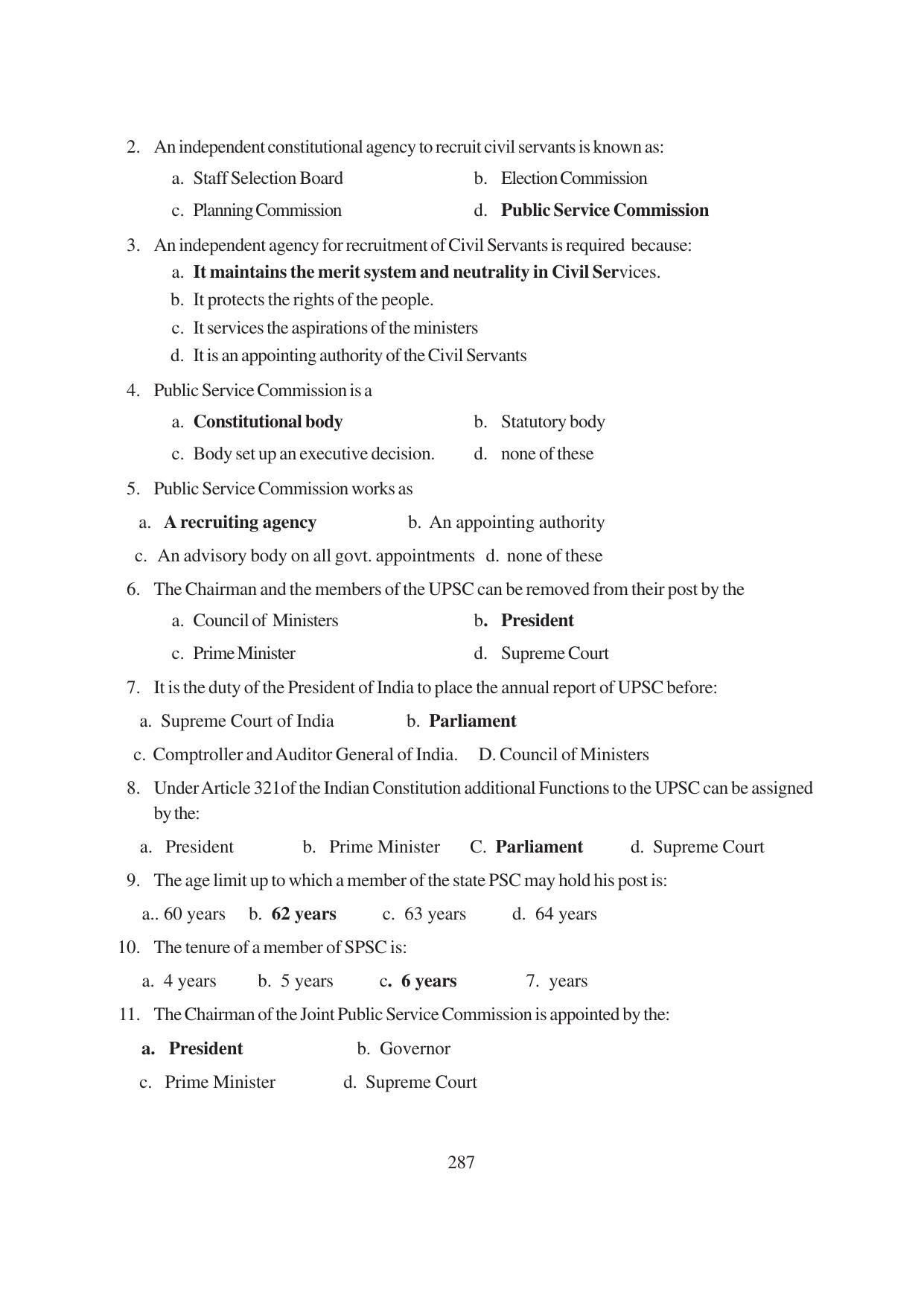 TS SCERT Inter 1st Year Political Science-Book-1 Path 1 (English Medium) Text Book - Page 293