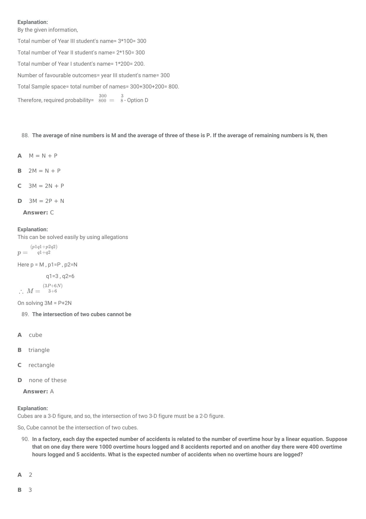 SNAP 2007 Question Paper with Solution - Page 24