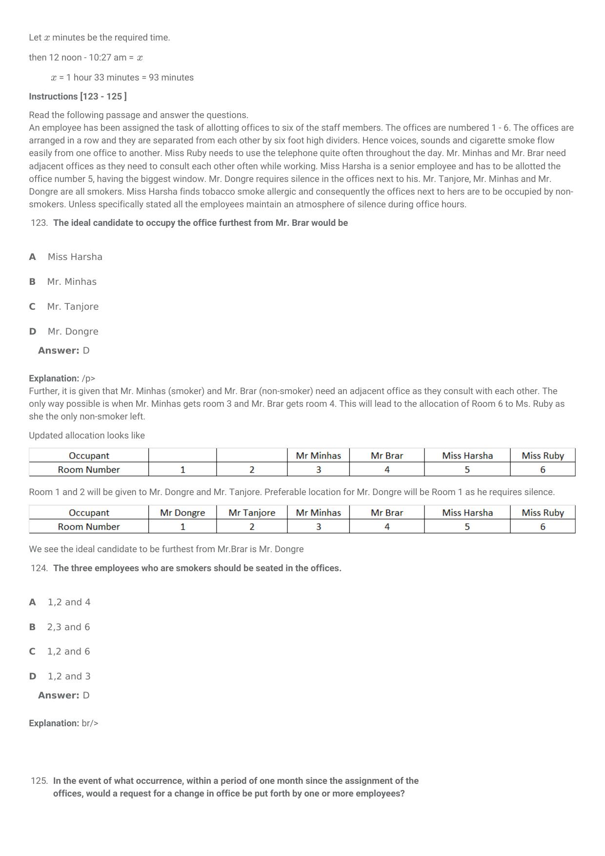 SNAP 2007 Question Paper with Solution - Page 44