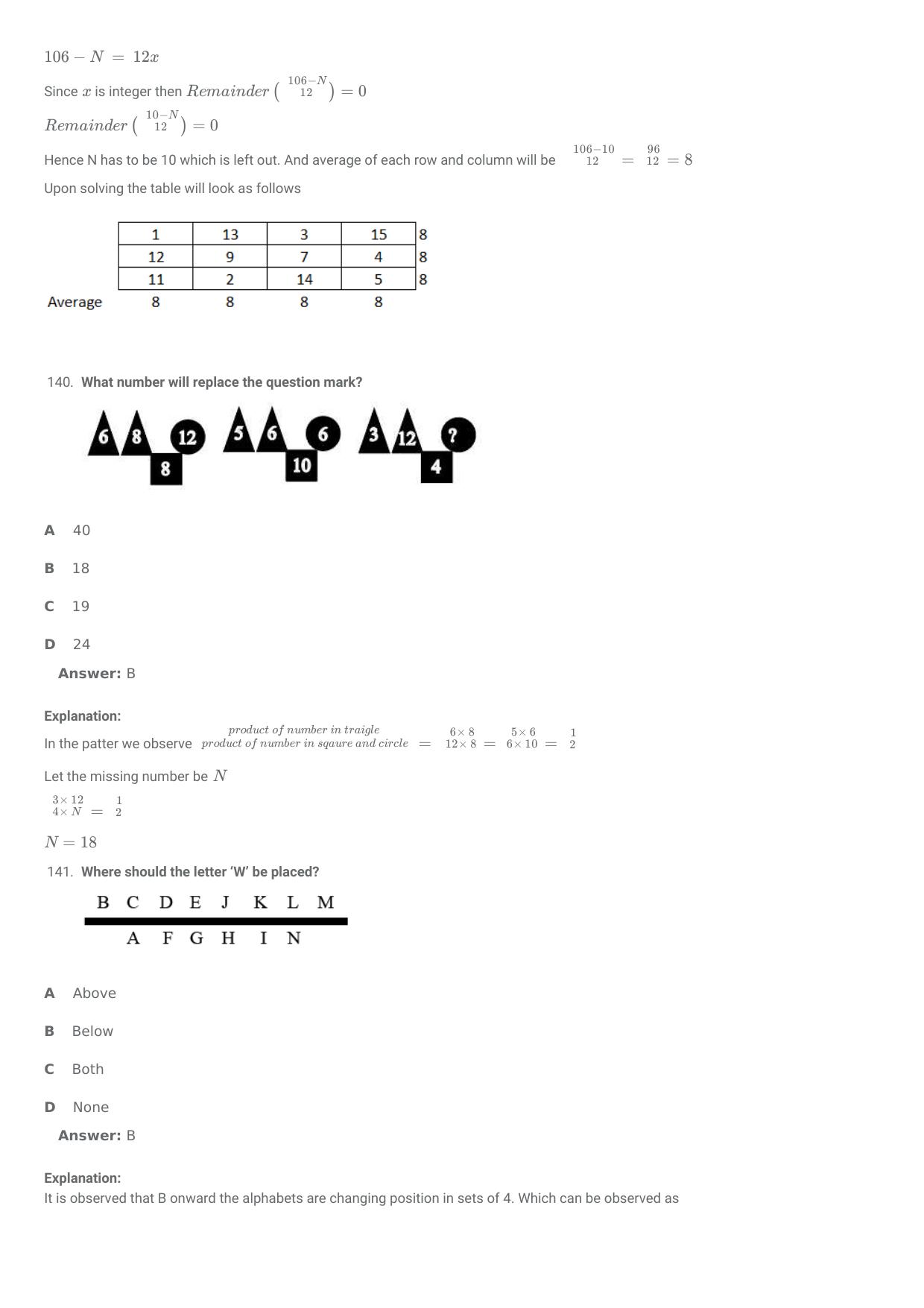 SNAP 2007 Question Paper with Solution - Page 52