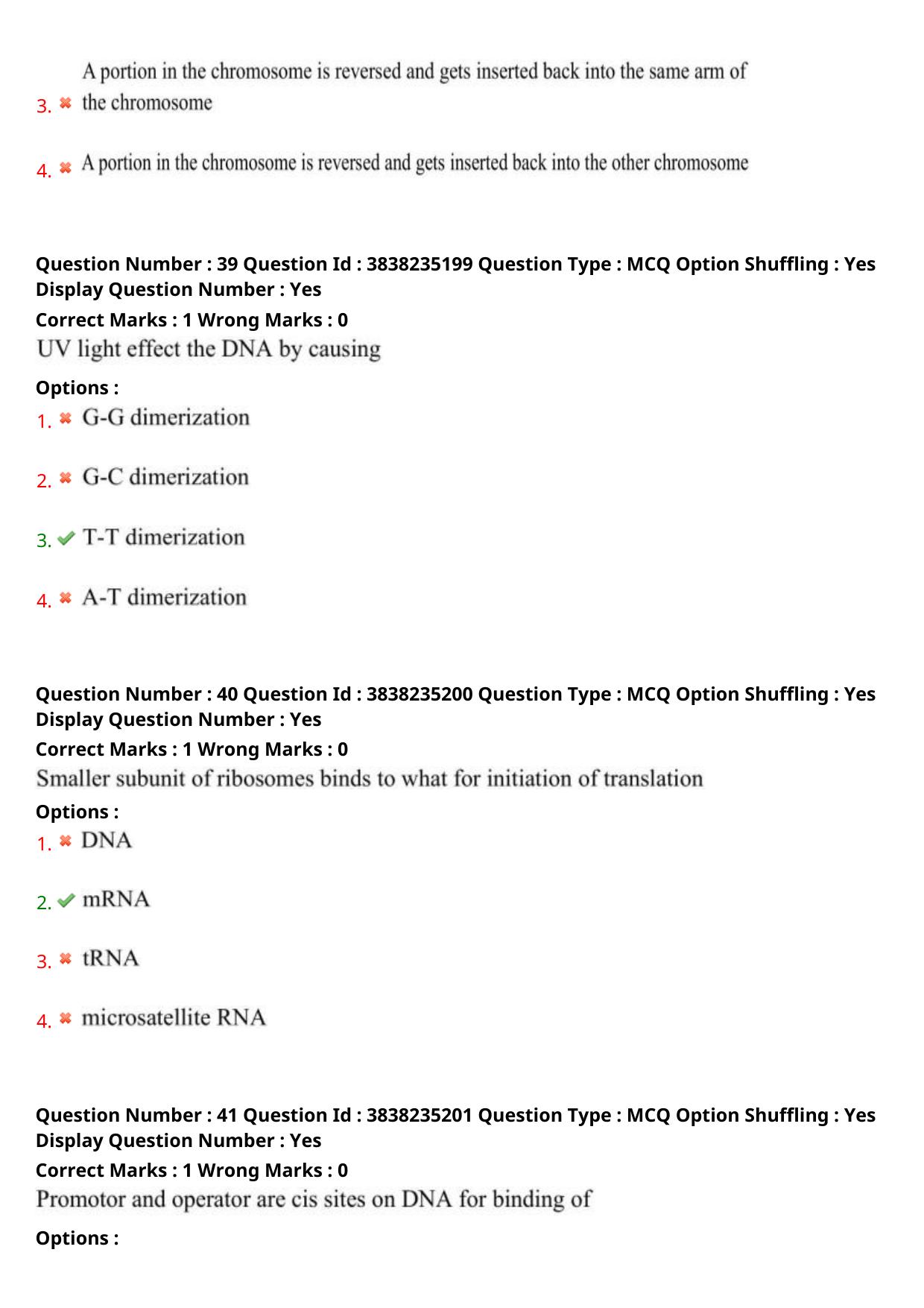 TS PGECET 2024: Bio-Technology Question Papers with Answer - Page 17