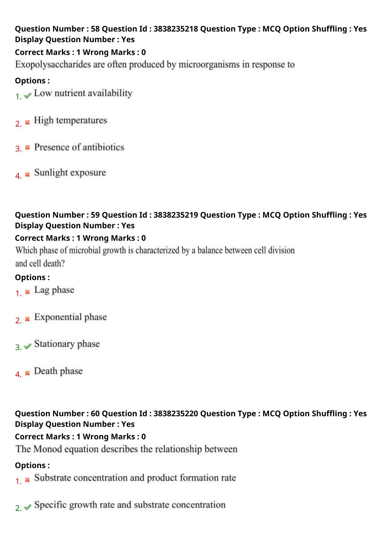 TS PGECET 2024: Bio-Technology Question Papers with Answer - Page 24