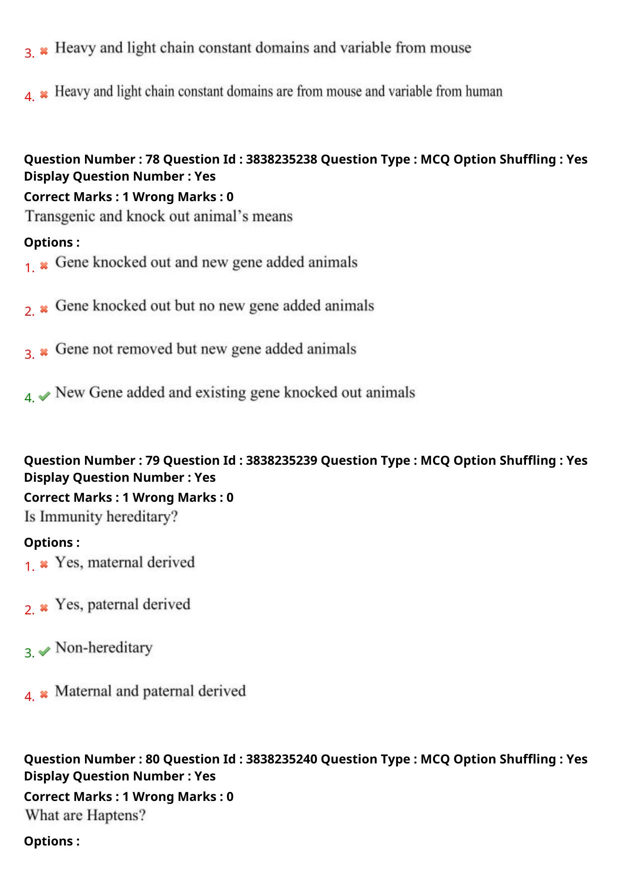 TS PGECET 2024: Bio-Technology Question Papers with Answer - Page 31