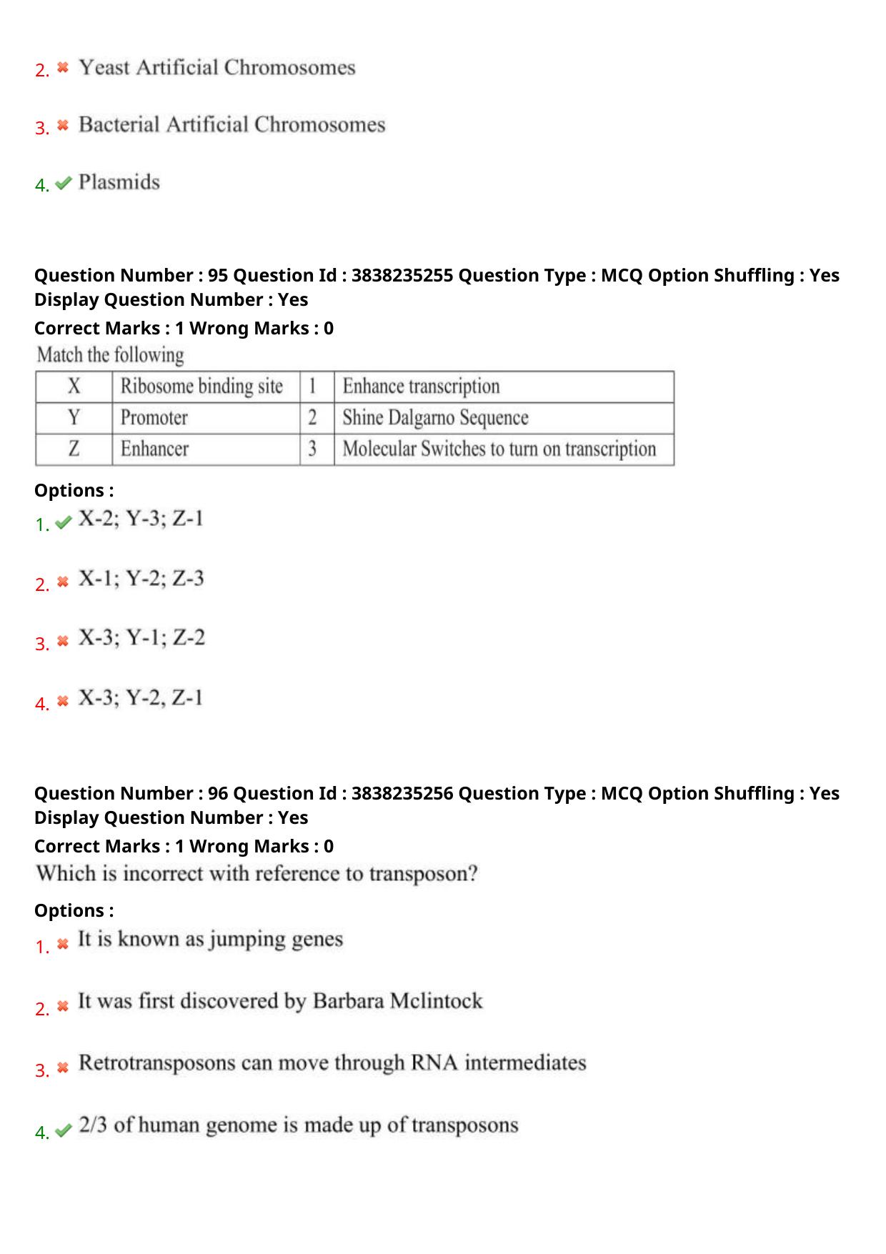 TS PGECET 2024: Bio-Technology Question Papers with Answer - Page 37