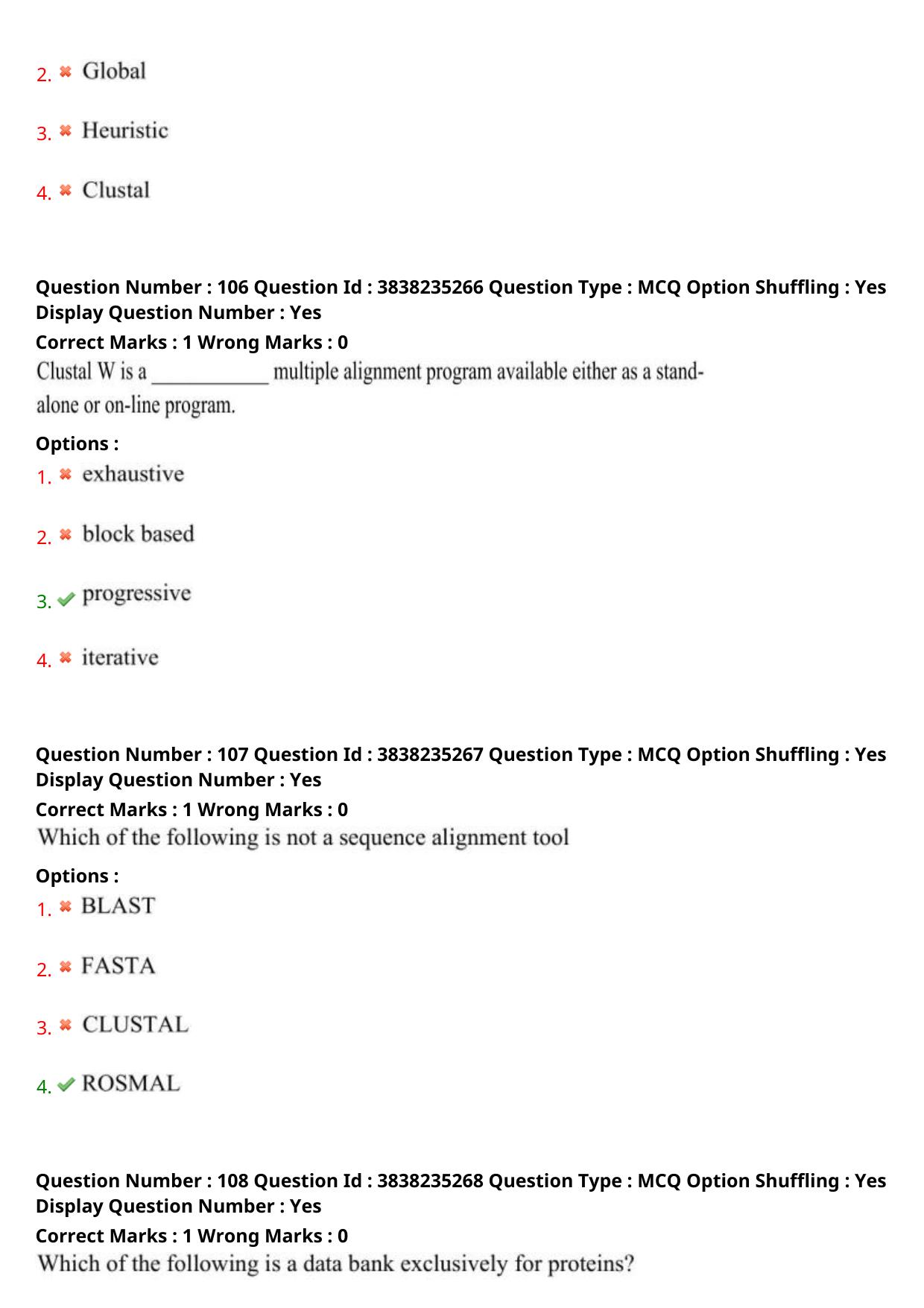 TS PGECET 2024: Bio-Technology Question Papers with Answer - Page 41