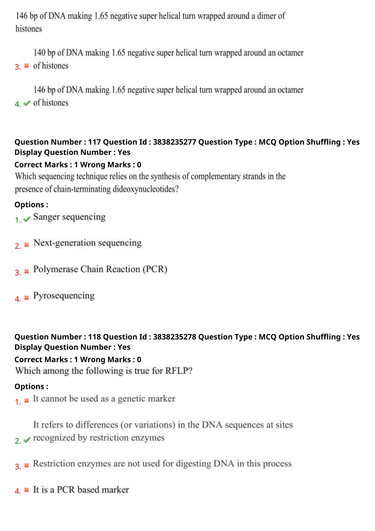 TS PGECET 2024: Bio-Technology Question Papers with Answer - Page 45