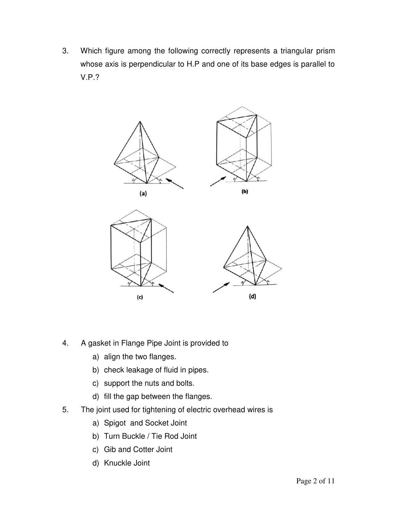 CBSE Class 12 Engg. Graphic Sample Paper 2023 - Page 2