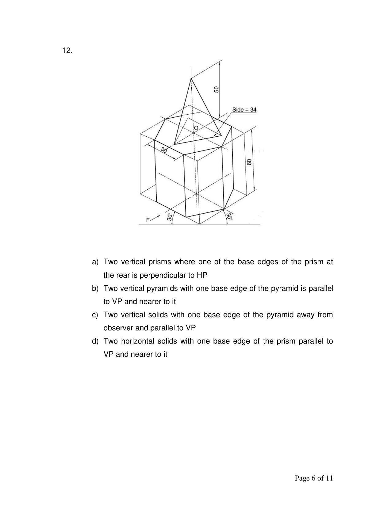 CBSE Class 12 Engg. Graphic Sample Paper 2023 - Page 6