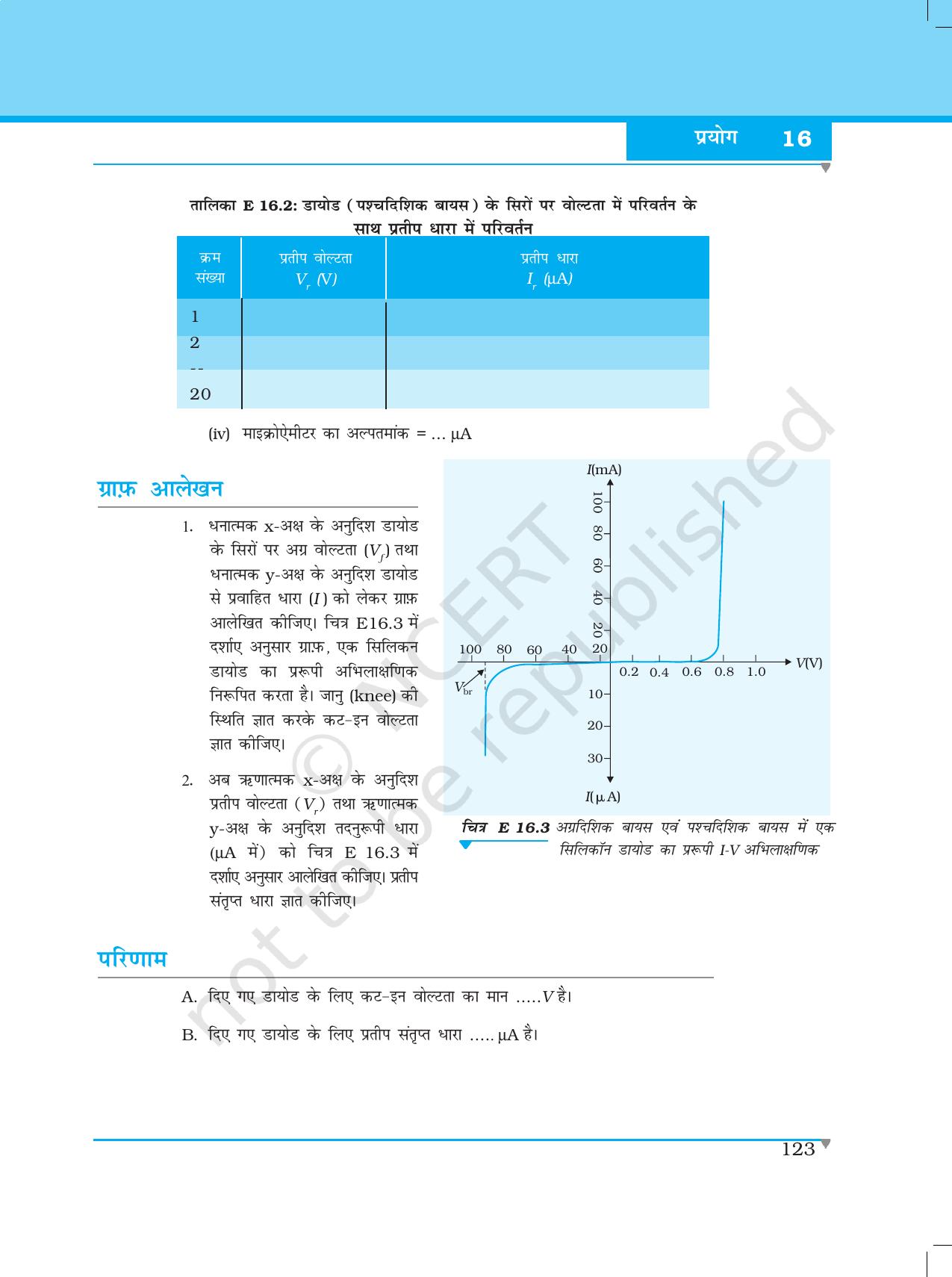 NCERT Laboratory Manuals for Class XII भौतिकी - प्रयोग (14 - 18) - Page 19