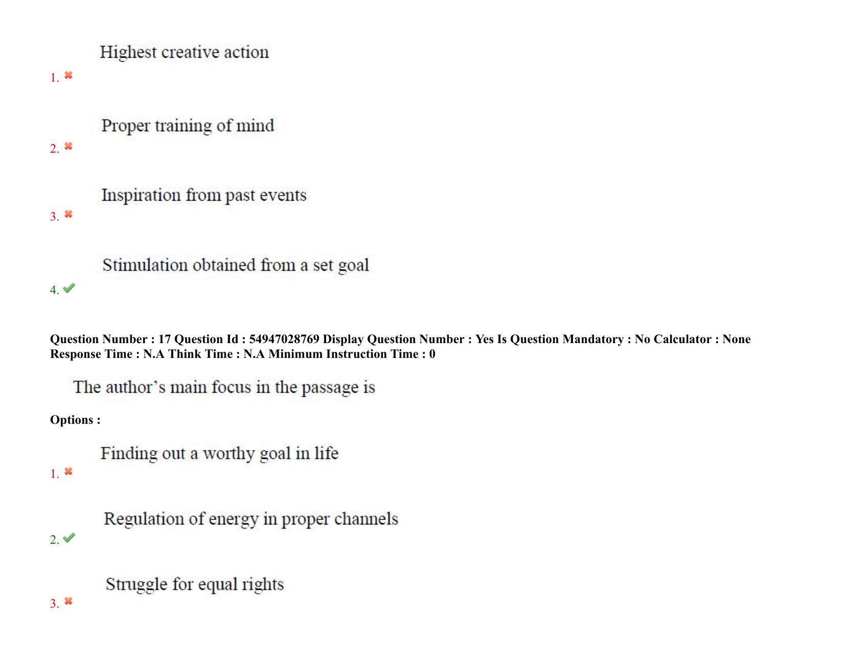 AP RCET 2022: Economics - 19-10-2022 (Wednesday) Session-II Question Paper With keys - Page 15