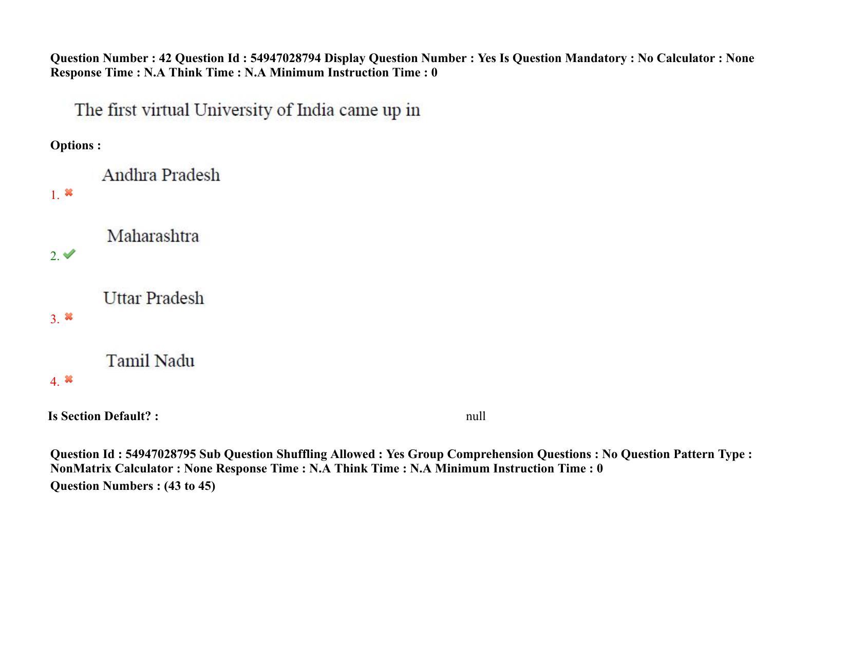 AP RCET 2022: Economics - 19-10-2022 (Wednesday) Session-II Question Paper With keys - Page 34