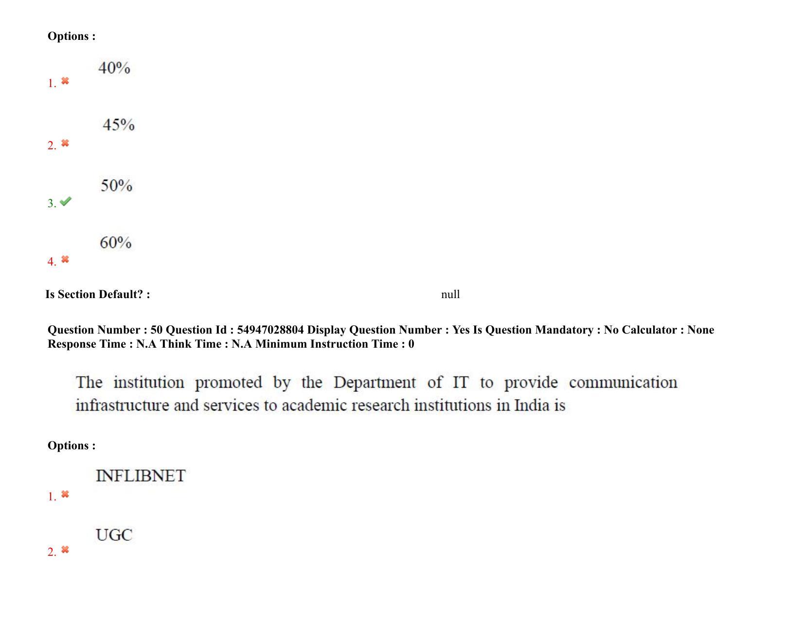 AP RCET 2022: Economics - 19-10-2022 (Wednesday) Session-II Question Paper With keys - Page 41