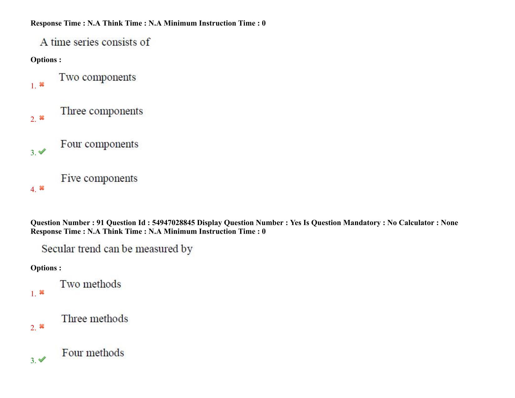 AP RCET 2022: Economics - 19-10-2022 (Wednesday) Session-II Question Paper With keys - Page 68