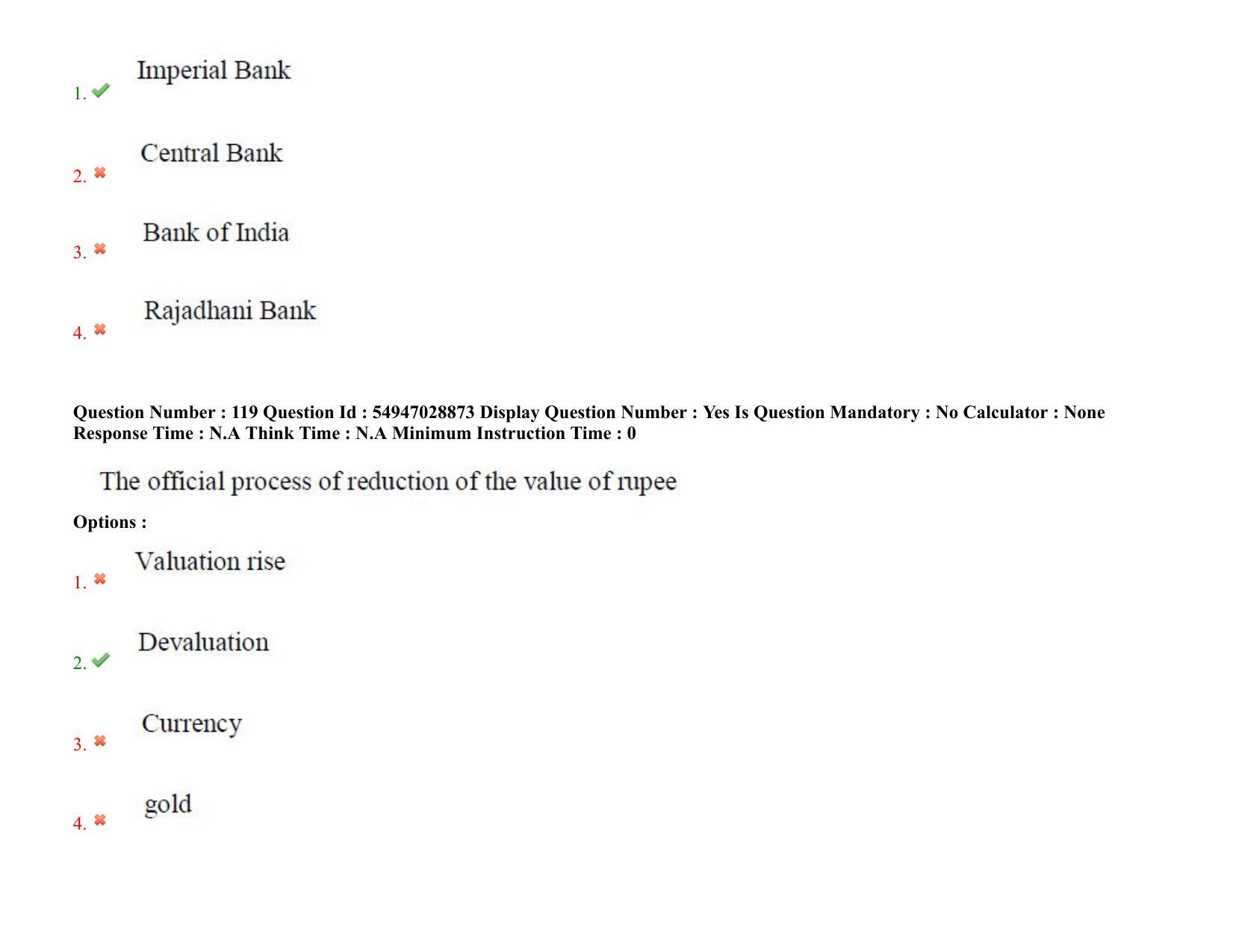 AP RCET 2022: Economics - 19-10-2022 (Wednesday) Session-II Question Paper With keys - Page 85