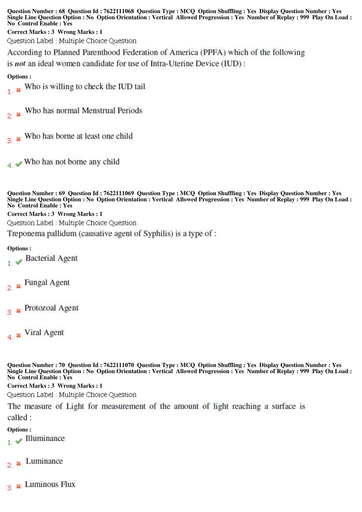BHU RET Swasthavritta & Yoga 2019 Question Paper  - Page 32
