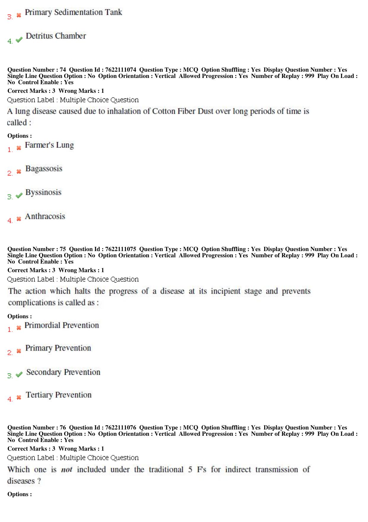 BHU RET Swasthavritta & Yoga 2019 Question Paper  - Page 34