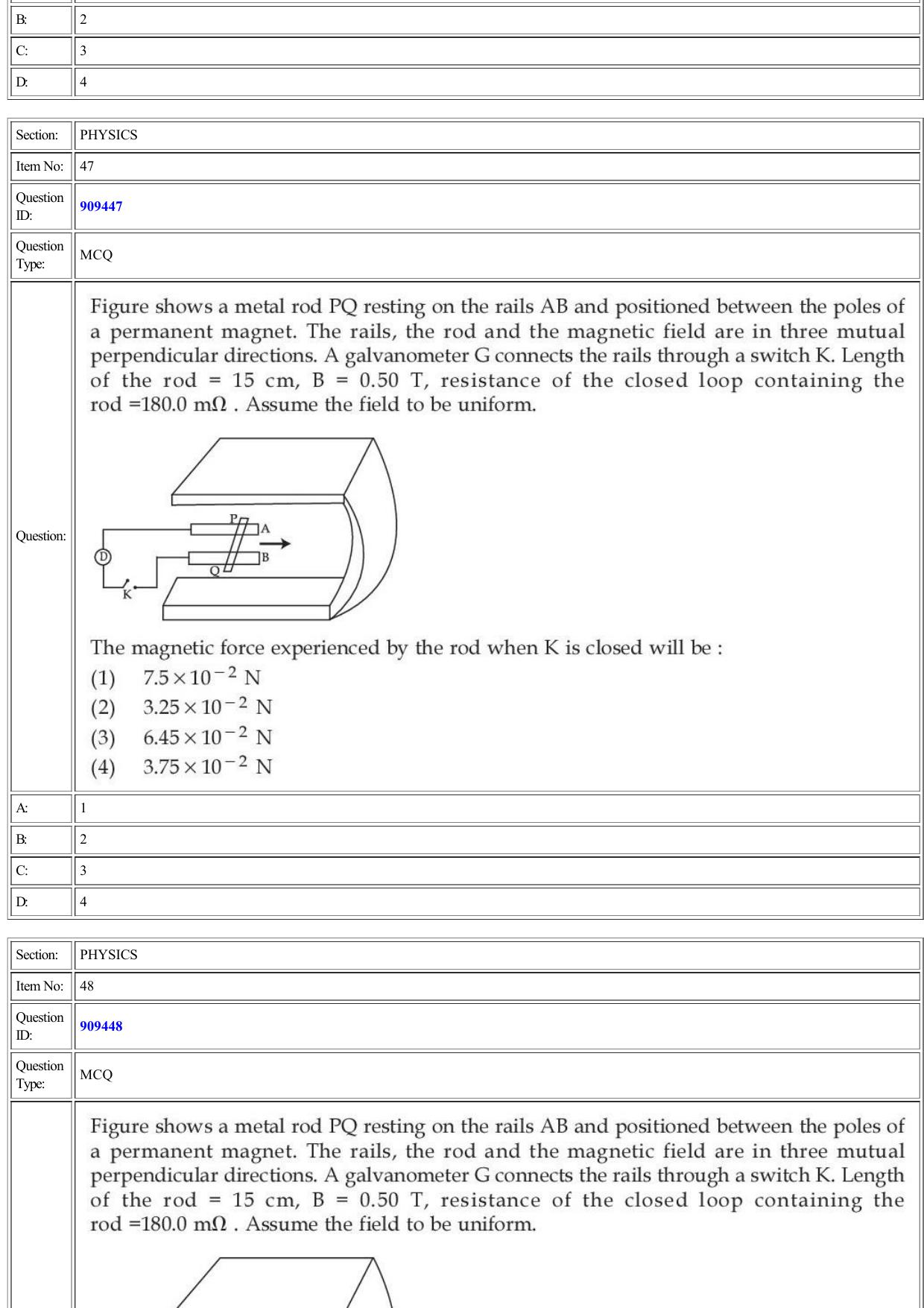 CUET 2022 Question Paper of Physics - Page 24