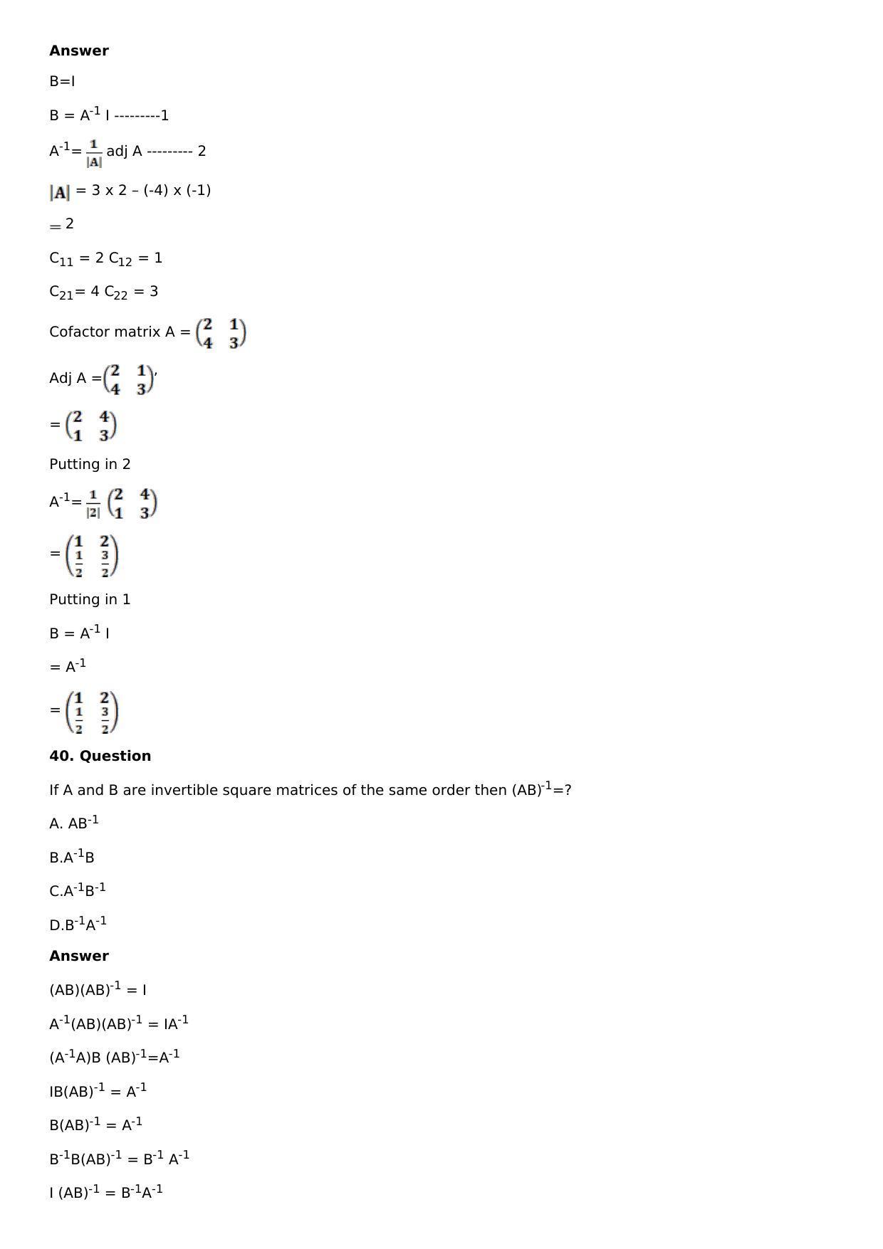 Chapter 8: System of Linear Equations Solutions: RS Aggarwal Class 12 Solutions  - Page 60