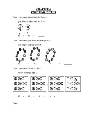 Worksheets for Class 2 Maths Assignment 13