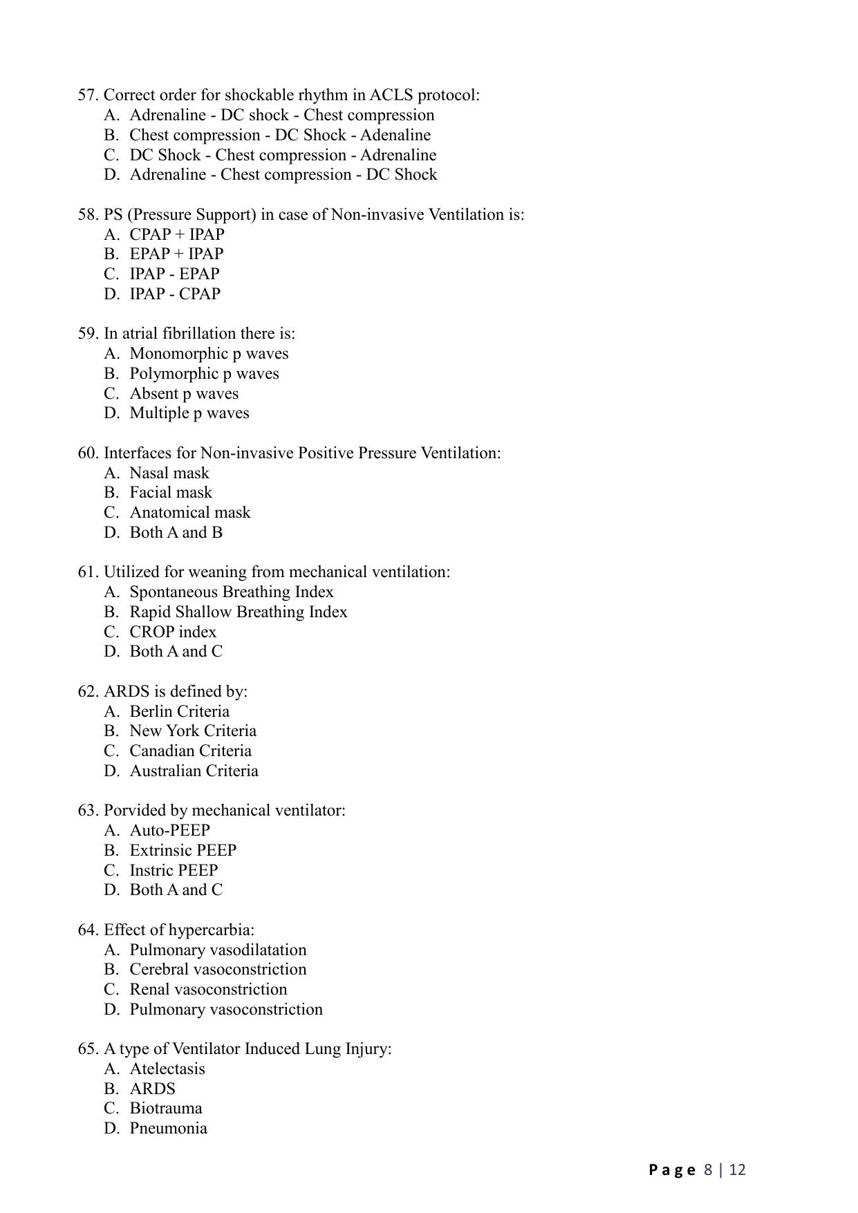 WB JEMAS (PG) M.Sc CCS 2024 Question Paper - Page 10