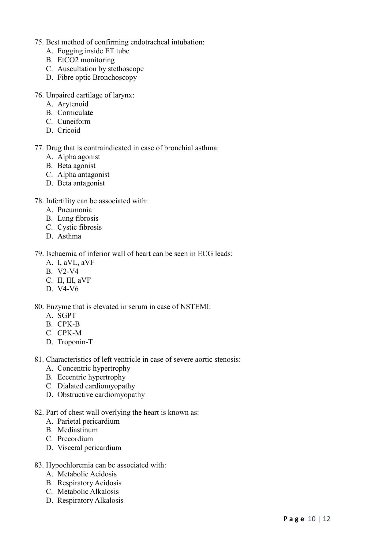 WB JEMAS (PG) M.Sc CCS 2024 Question Paper - Page 12