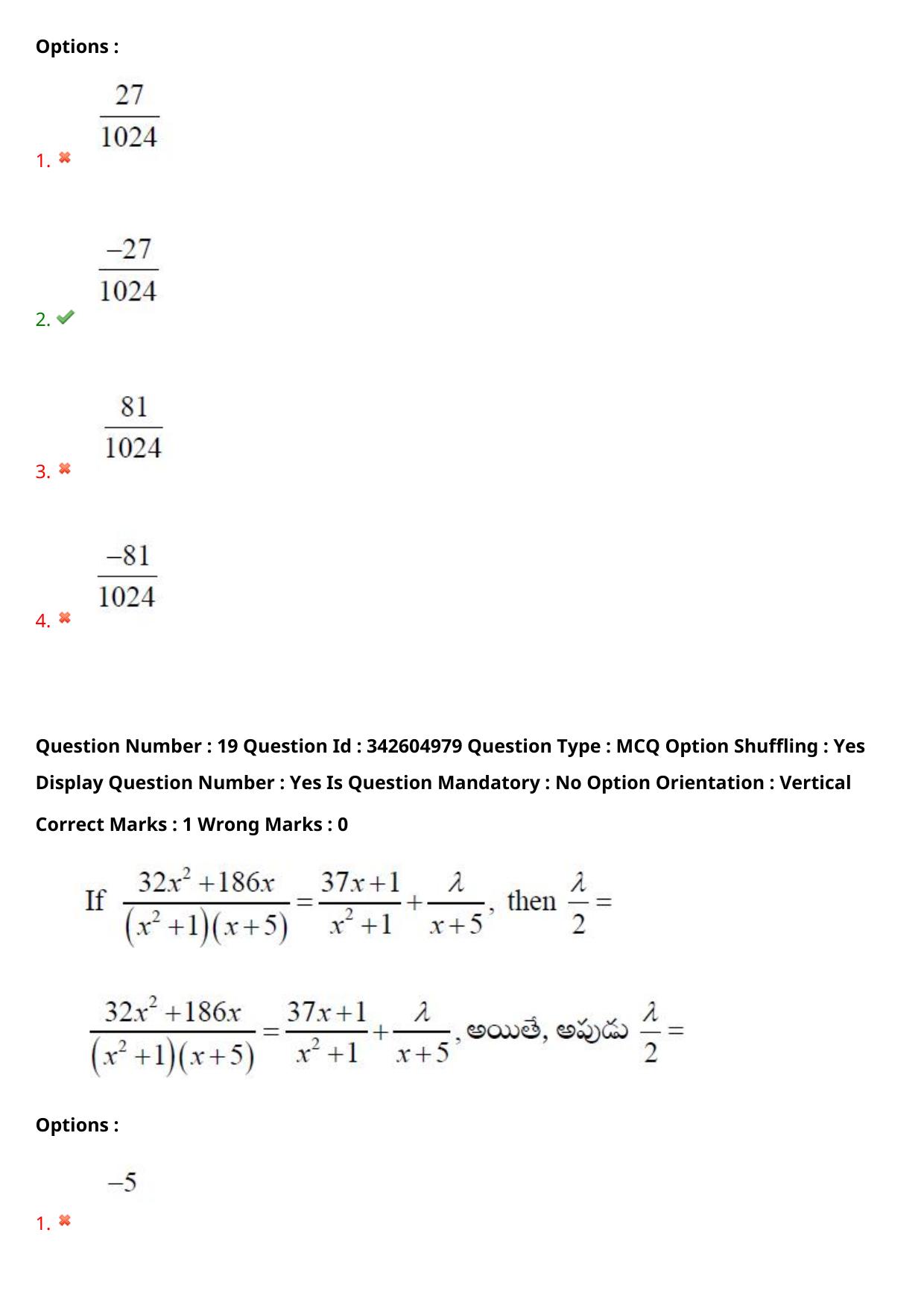 TS EAMCET 2021 Engineeringl Question Paper with Key (6 August 2021 Forenoon (English & Telugu)) - Page 18