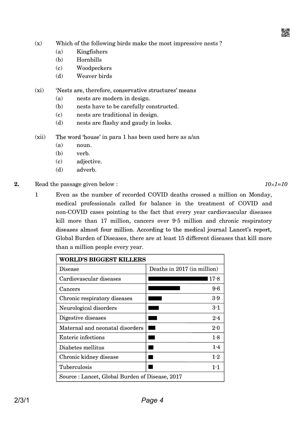 CBSE Class 10 QP_184_ENGLISH_LANGUAGE_AND_LITERATURE 2021 Compartment Question Paper - Page 4