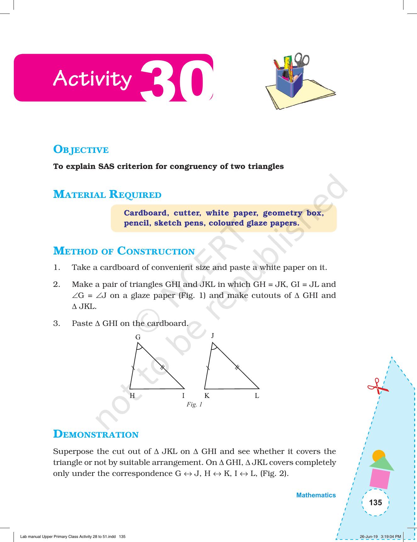 NCERT Laboratory Manuals for Class VI to VIII: Mathematics - Activities for VI to VIII (28- 51) - Page 7