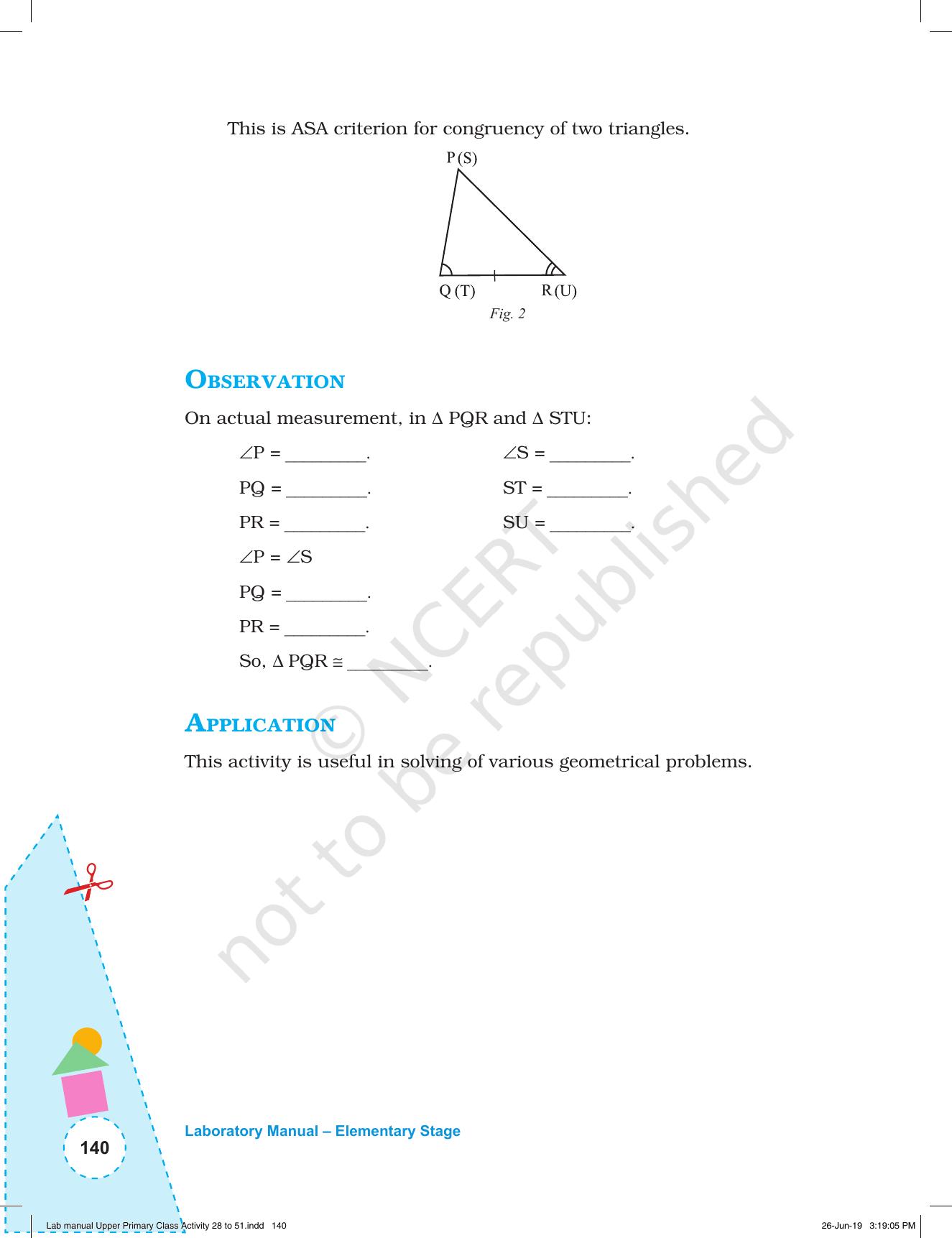 NCERT Laboratory Manuals for Class VI to VIII: Mathematics - Activities for VI to VIII (28- 51) - Page 12