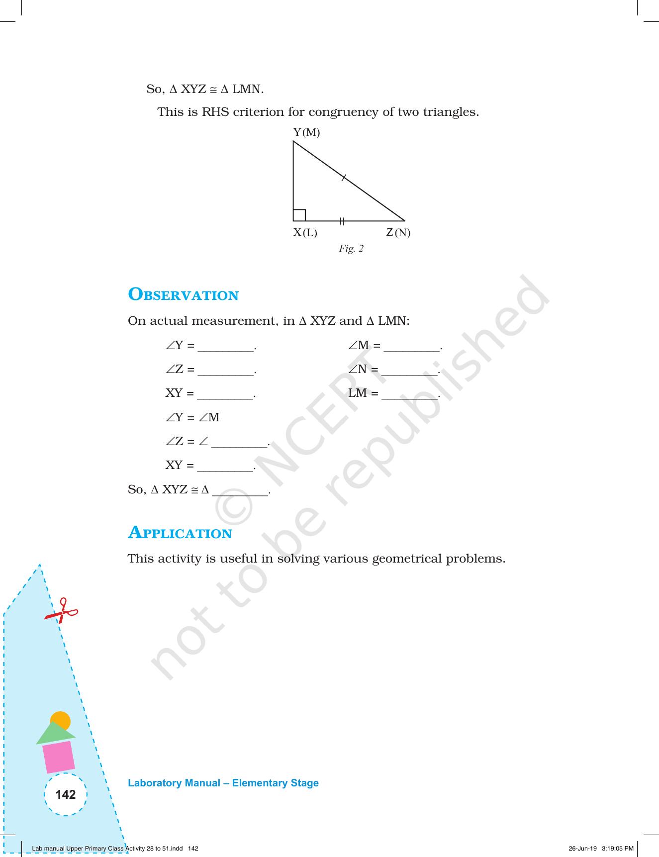 NCERT Laboratory Manuals for Class VI to VIII: Mathematics - Activities for VI to VIII (28- 51) - Page 14