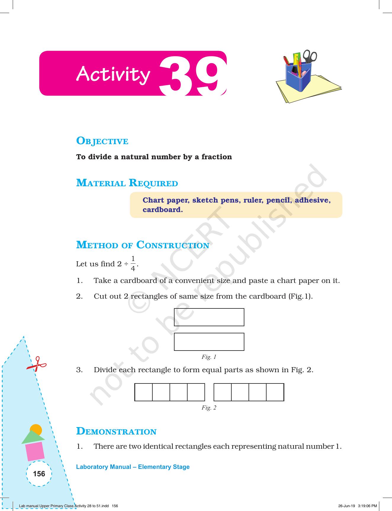 NCERT Laboratory Manuals for Class VI to VIII: Mathematics - Activities for VI to VIII (28- 51) - Page 28