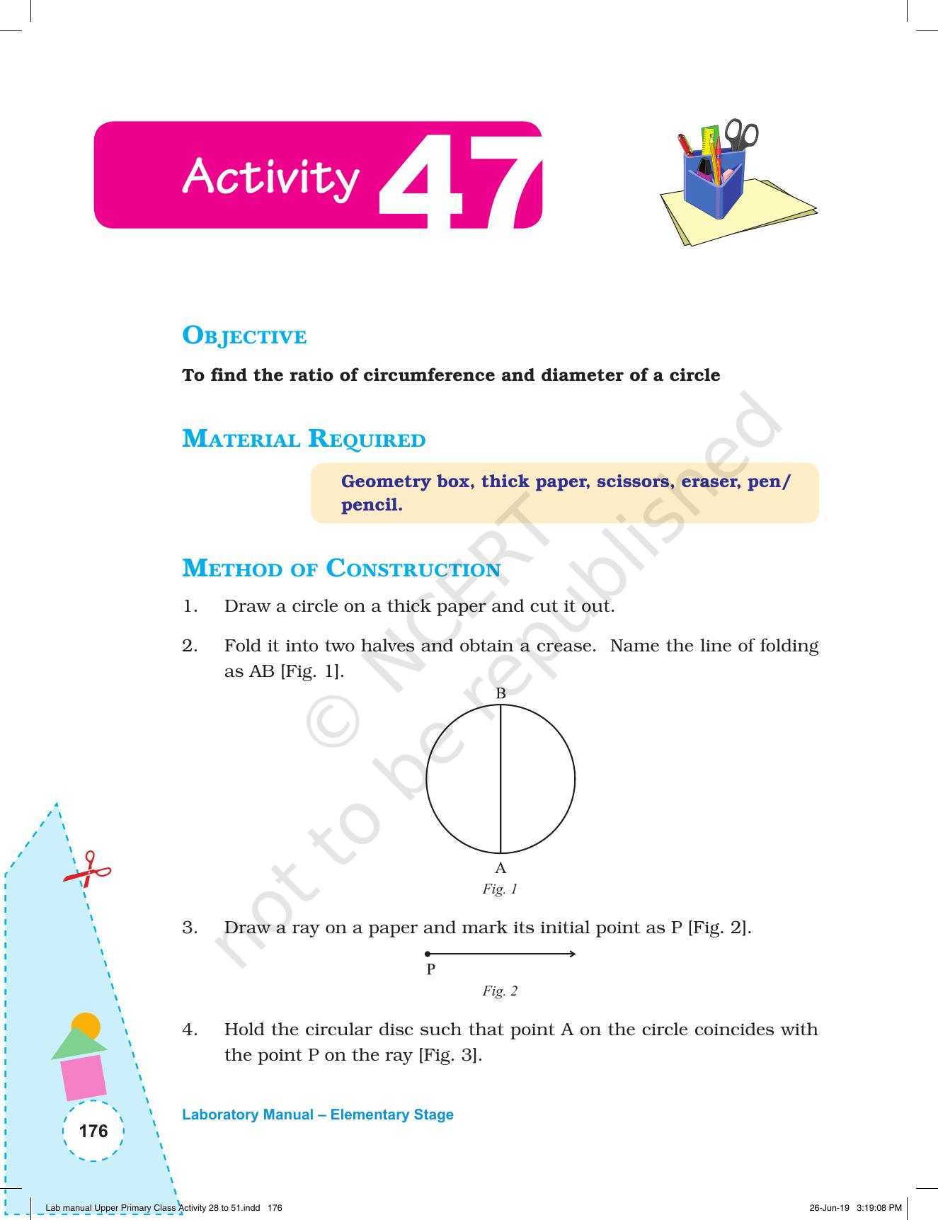 NCERT Laboratory Manuals for Class VI to VIII: Mathematics - Activities for VI to VIII (28- 51) - Page 48